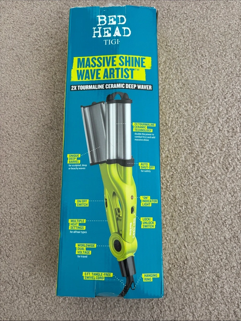 NWT! Bed Head Massive Shine Wave Artist Hair Stying Tool.